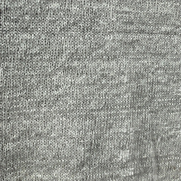 XS gray shimmery MANGO top, short sleeve, EUC - Picture 5 of 6